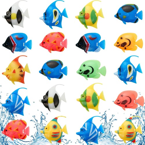 Artificial moving fishes 20 - moving,