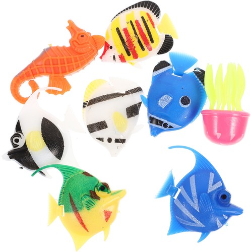 8pcs lifelike fish artificial - lifelike,