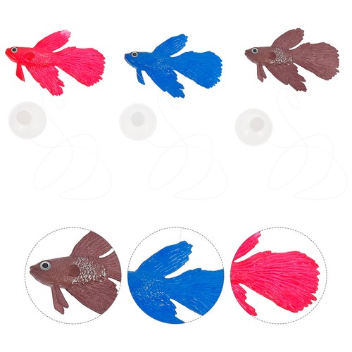 Pcs artificial fish - 3,