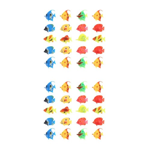 40pcs simulation floating fish - 40pcs,
