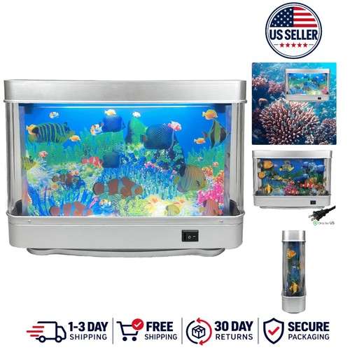 Fake motion fish tank mini - motion,