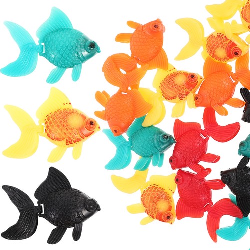 20pcs plastic artificial fish - plastic,