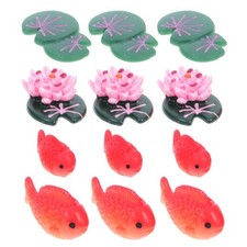 30 Pcs Fish Small Resin