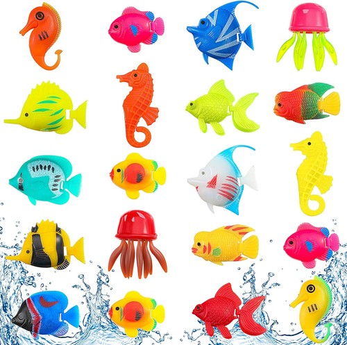 Pack artificial moving fish - 20,
