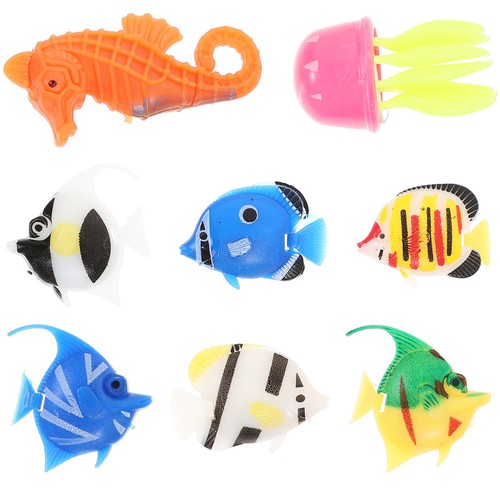 8pcs lifelike fish artificial - 8pcs,