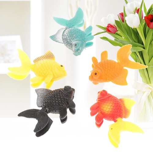 10pcs moving tail fake fish - moving,