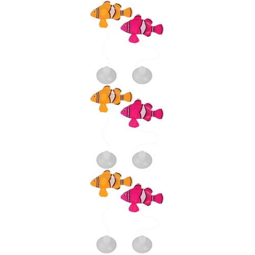 6pcs silicone artificial - artificial, fish