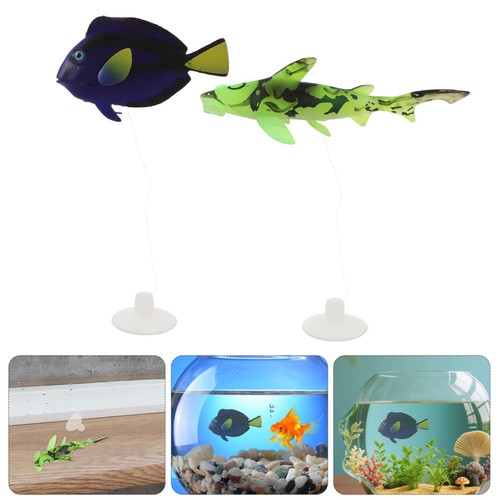 Pcs artificial moving fish - ,