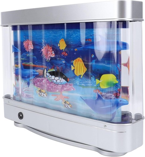 Fake fish tank with - fish,