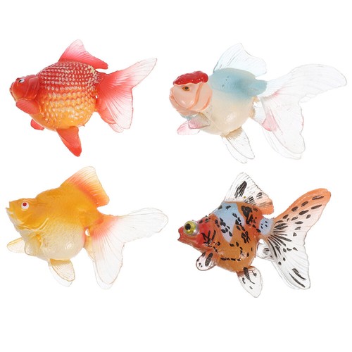 4pcs colorful fake fish - fake,