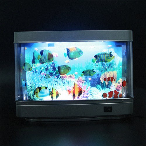 Fake fish tank virtual ocean - fish,