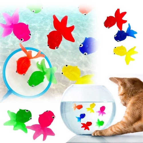 Plastic fish tank - fish,