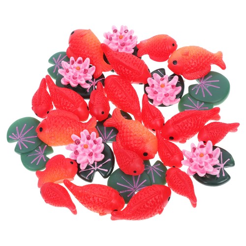 Pcs resin fish little fake - pcs,